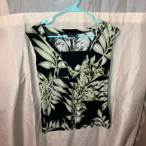 Green and Black Tank